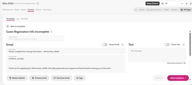 How to collect guest info 5