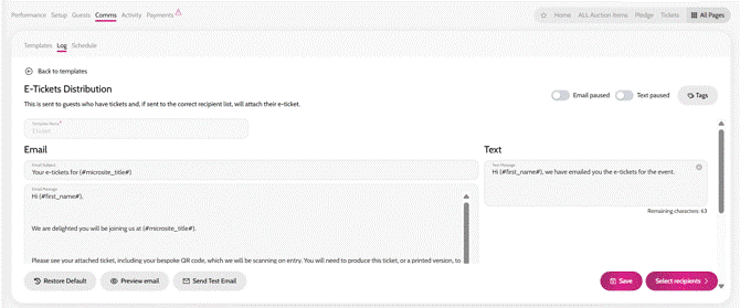 How to send e-tickets 2-1