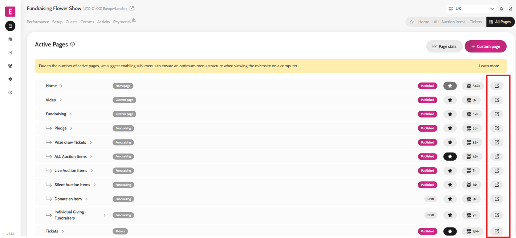 Preview Page Example How to preview pages