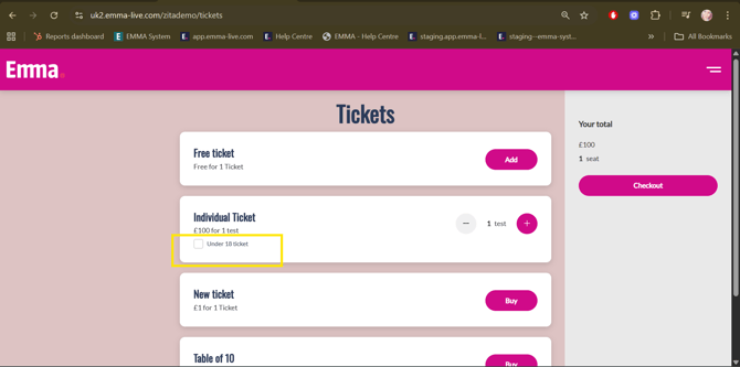 create ticket 3